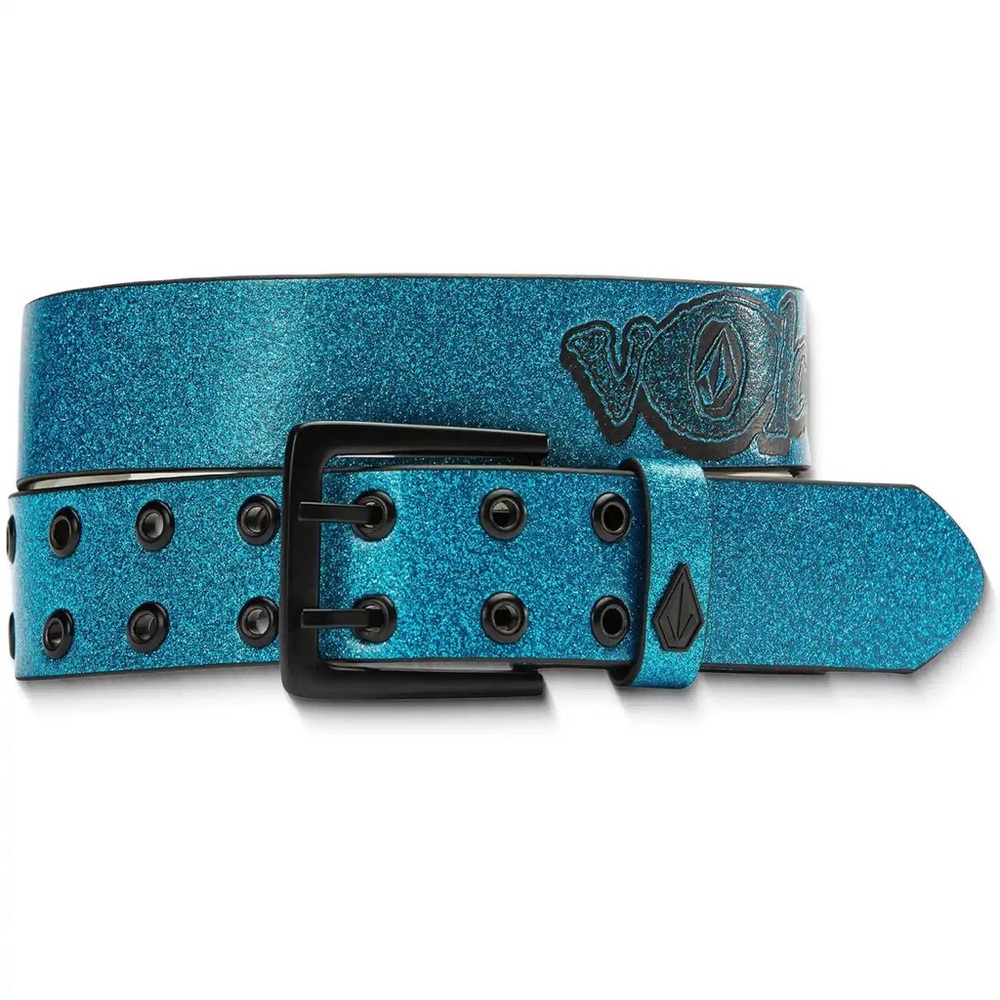 Volcom Entertainment Belt In Resin Blue